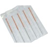 Aguja acupuntura MANGO COBRE envase papel (200 Unid.)