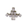 Conos MINI moxa GOLD para calentar agujas (500 unid) (Largo 0,5 cm x Ø 0,3 cm)