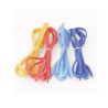 SET 4 CABLES COLORES CONEXION BANANNA 2 mm PARA GLOBUS