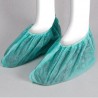 CUBRE ZAPATOS (CALZAS) VERDE TEJIDO SIN TEJER 25 GR. (100 unds)