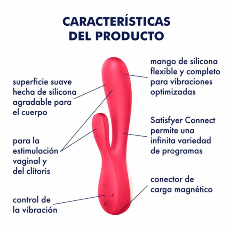 Vibrador Mono Flex Red