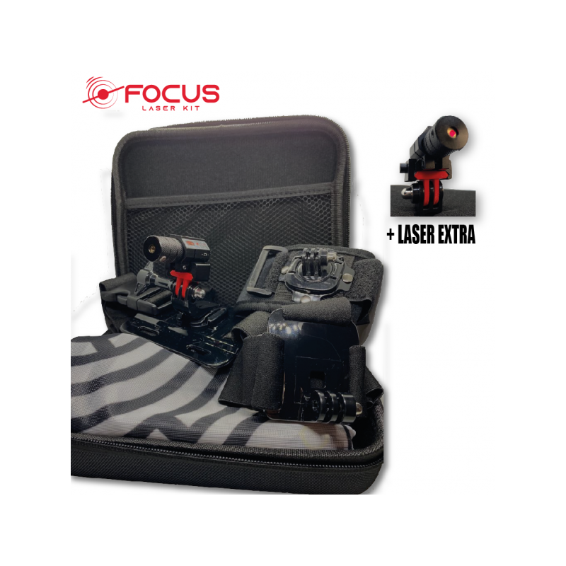 Kit de laser de foco completo (x2 laser)