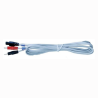 Cables para estimuladores COMPEX CONECTOR 2 mm.