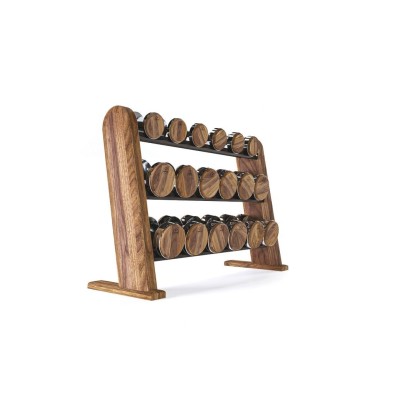 NOHRD Dumbbells Set Walnut