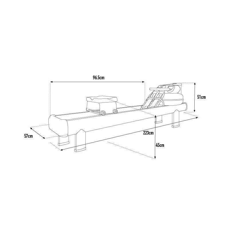 WaterRower M1 HiRise