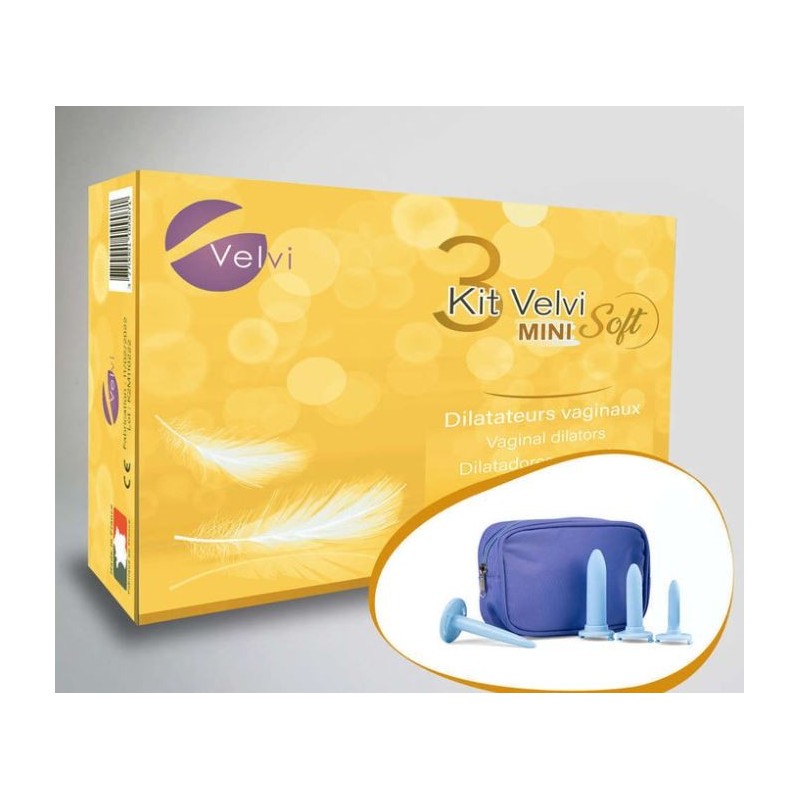 Dilatador Vaginal VELVI Kit Mini SOFT (3 Unds) Dilatador Vaginal VELVI Kit Mini SOFT (3 Unds)