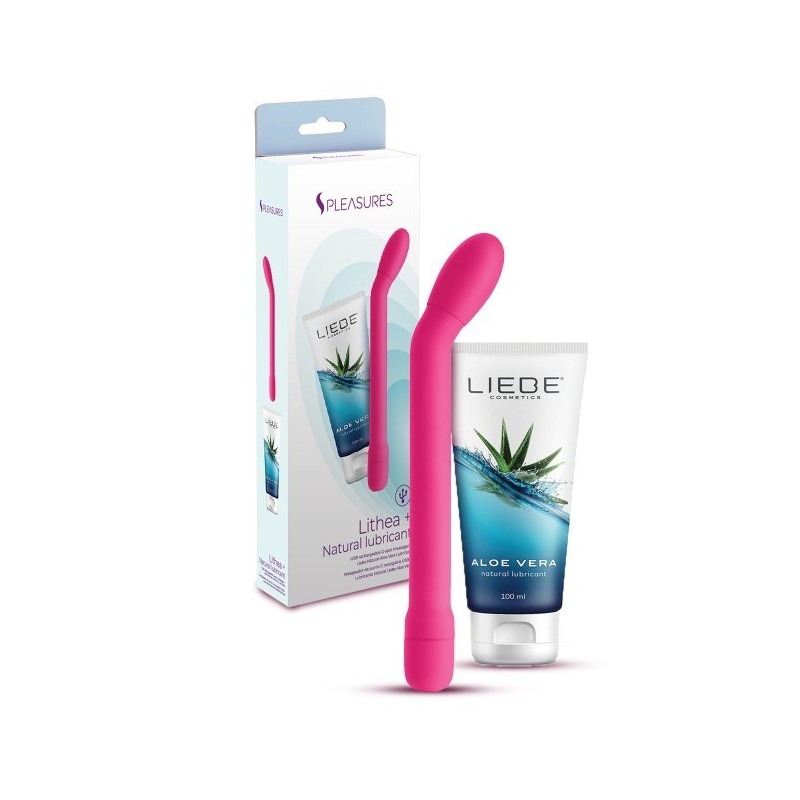 Massajador LITHEA + LIEBE LUBRICANT Massajador LITHEA + LIEBE LUBRICANT