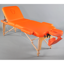Camilla de madera R310 MOMA BEAUTY (Naranja)