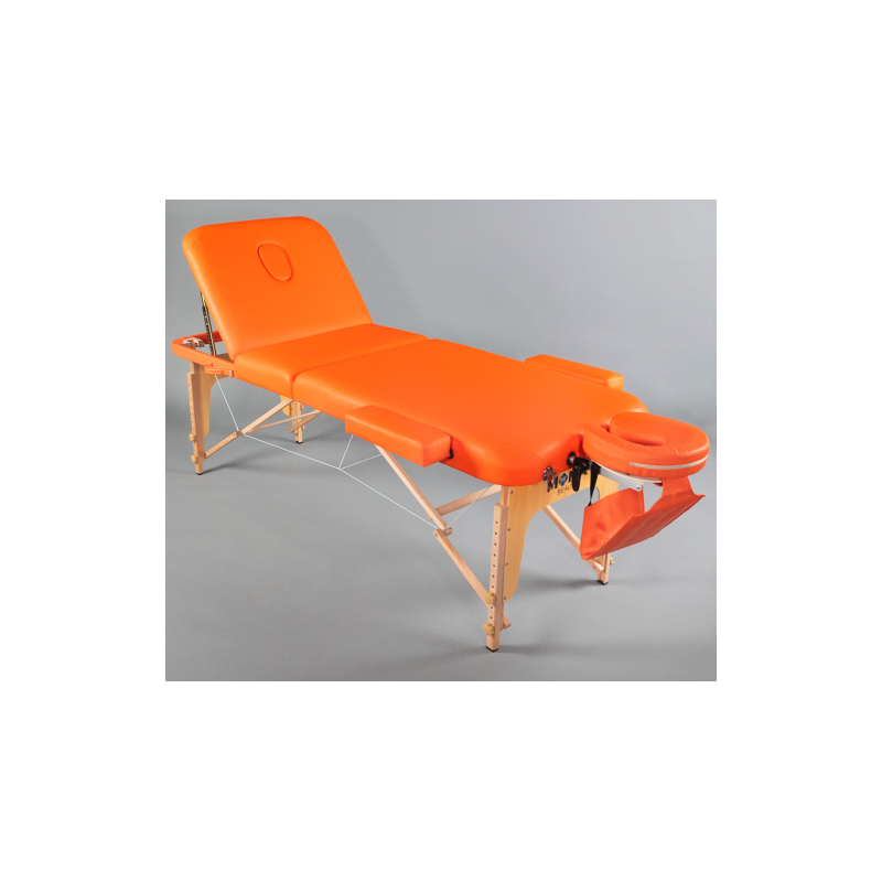 Camilla de madera R310 MOMA BEAUTY (Naranja) Camilla de madera R310 MOMA BEAUTY (Naranja)