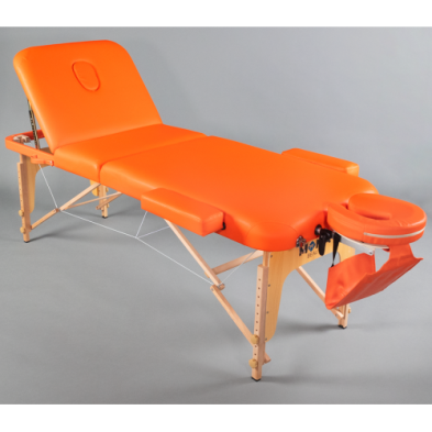 Camilla de madera R310 MOMA BEAUTY (Naranja)