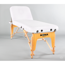 Camilla de madera R310 MOMA BEAUTY (Blanco)