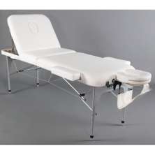 Camilla de aluminio R210 MOMA BEAUTY (Blanco)