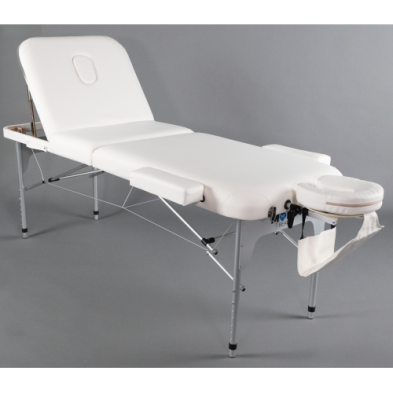 Camilla de aluminio R210 MOMA BEAUTY (Blanco)