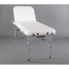 Camilla de aluminio R210 MOMA BEAUTY (Blanco)