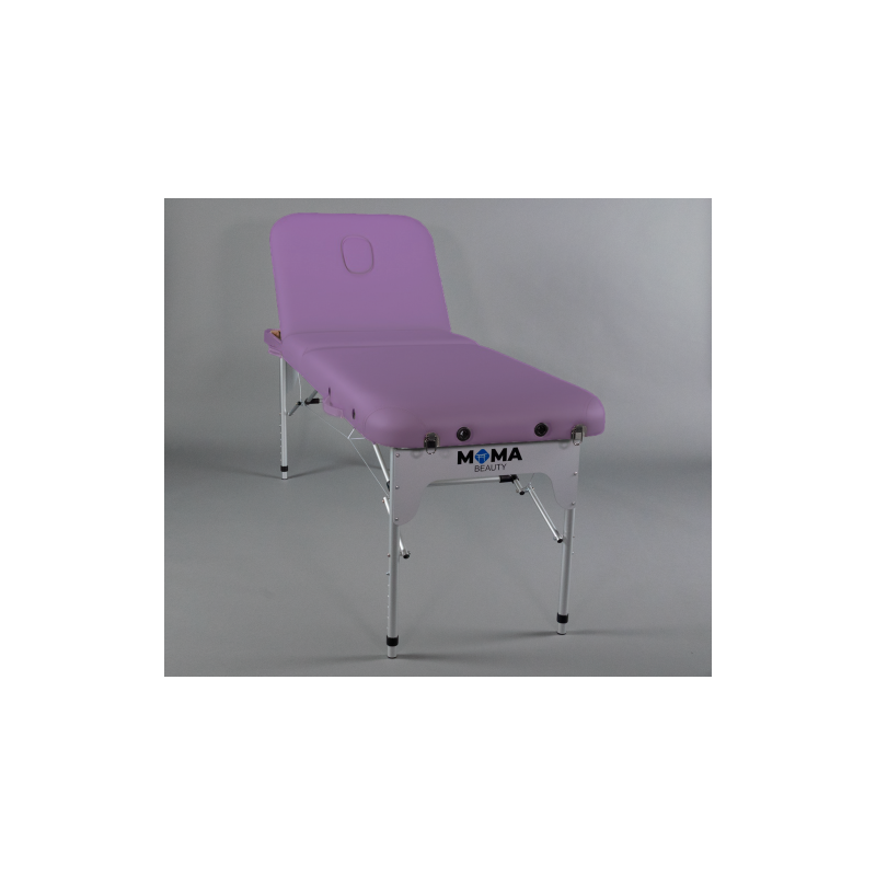 Camilla de aluminio R210 MOMA BEAUTY (Morado) Camilla de aluminio R210 MOMA BEAUTY (Morado)