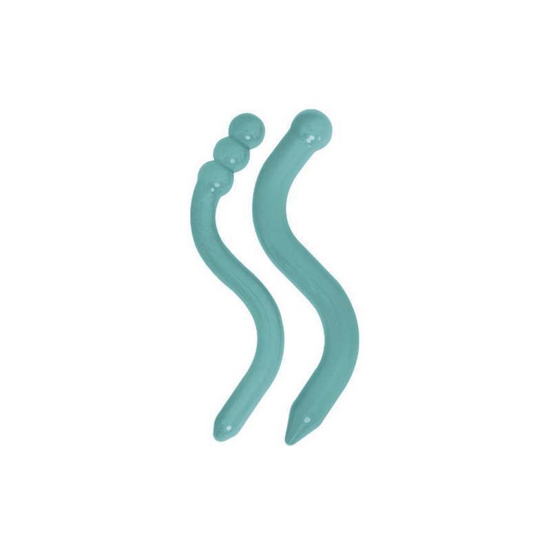 Masajeador pélvico con 4 puntas rígidas marca PERIDELL - Kit de 2 piezas