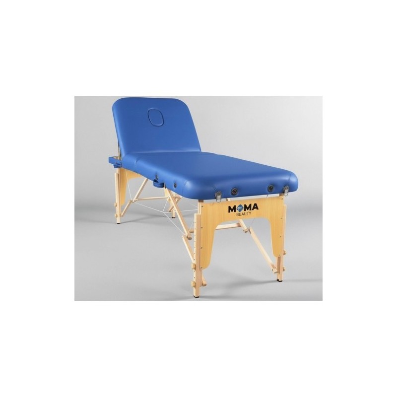 Camilla de madera R310 MOMA BEAUTY (Azul)