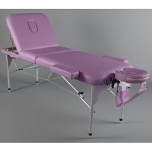 Camilla de aluminio R210 MOMA BEAUTY (Morado)