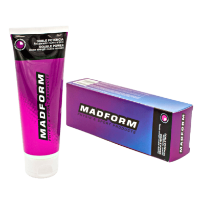 Crema Recuperadora Muscular Doble Potencia MADFORM HIGH SPORT PERFORMACE