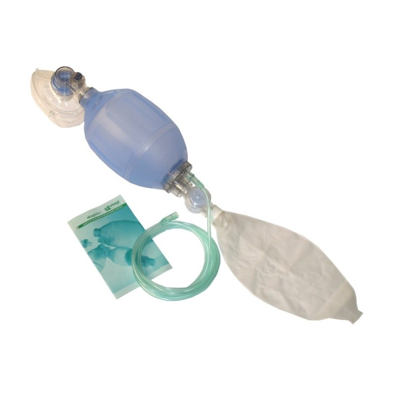Resucitador manual de silicona esterilizable STAGLIFE (Modelo adulto)