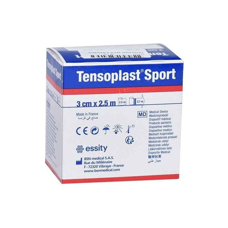 Ligadura Elástica Adesiva TENSOPLAST SPORT (1 unidade)